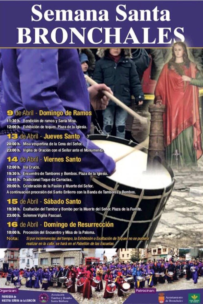 Semana Santa en Bronchales 2017 Bronchales